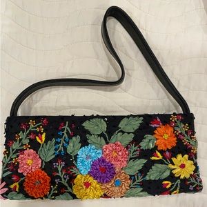 Floral Santi shoulder bag
